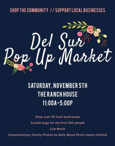 Del Sur Pop Up Market